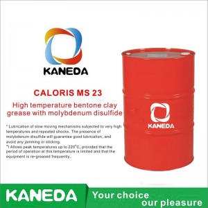 KANEDA CALORIS MS 23 Graisse à base d'argile bentone pour températures élevées avec bisulfure de molybdène